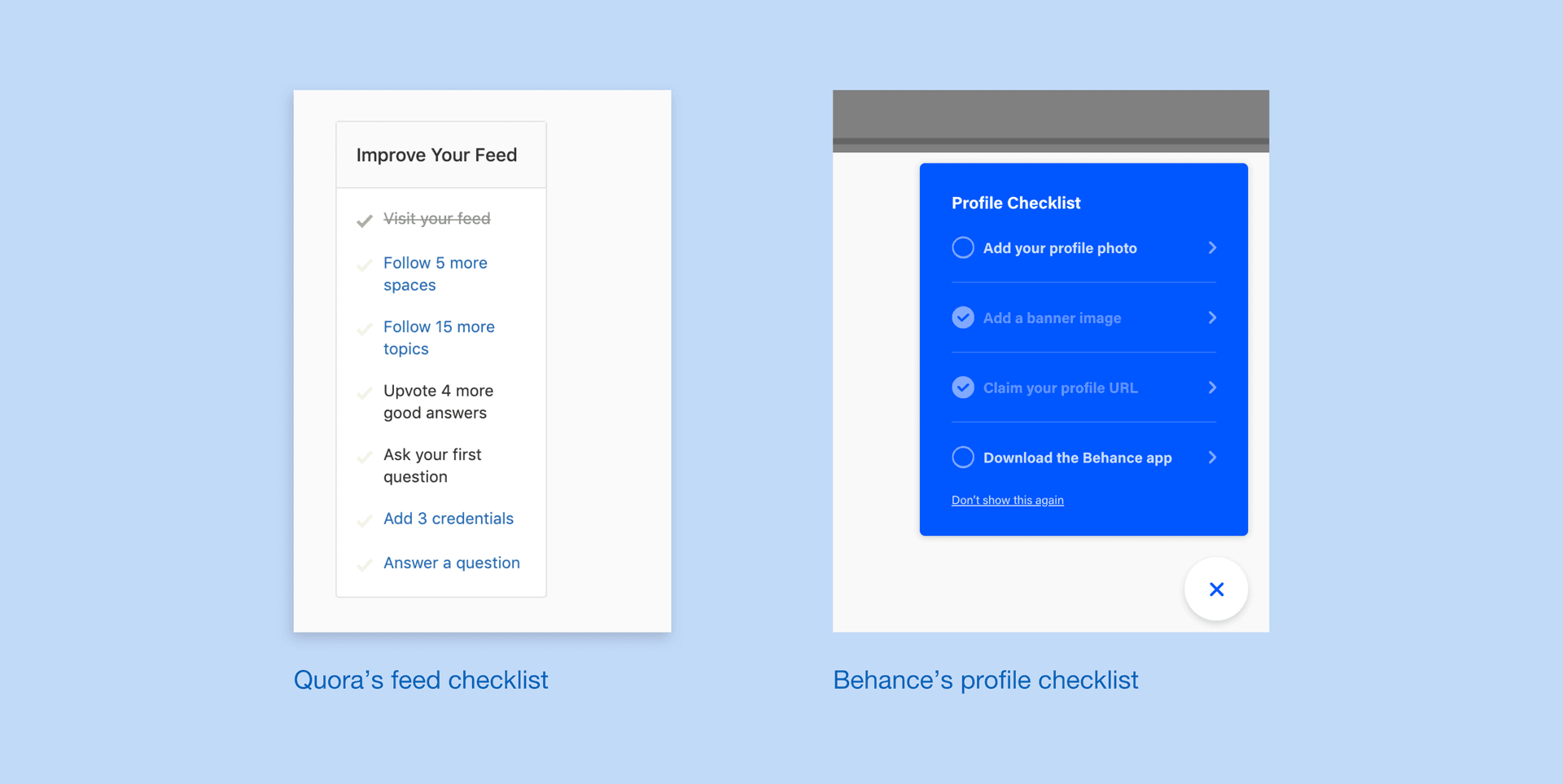 Onboarding - Inspiration